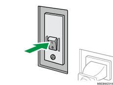 Earth leakage breaker illustration
