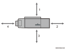 Installation requirements illustration